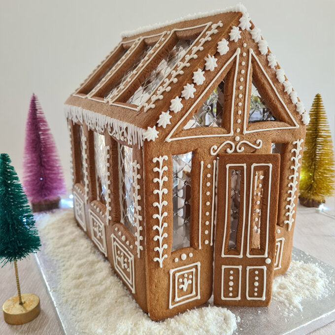 How to Make a Gingerbread Greenhouse Hobbycraft